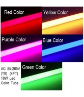 Vive T8 4FT 18W Led Color Tube 